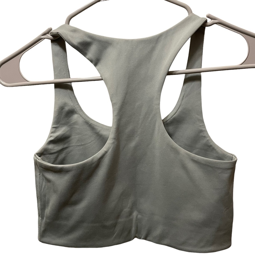 ‼️SOLD‼️Girlfriend Collective Mint Green Agave Paloma Racerback Sports  Bra - Picture 3 of 4